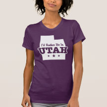 Ich würde eher in Utah-T-Shirt sein