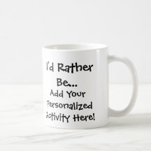Ich würde eher… personalisierter Becher sein Kaffee Haferl