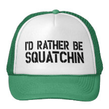Ich würde eher Squatchin Fernlastfahrer-Hut sein Retrokappen