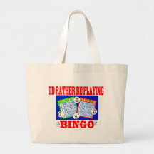 Ich würde vielmehr Bingo spielen! Einkaufstasche