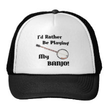 Ich würde vielmehr mein Banjo spielen Baseballmützen
