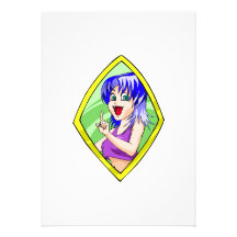 Ichiko Personalisierte Ankündigungskarte