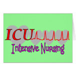ICU INTENSIVE Krankenpflege-einzigartige Geschenke Grußkarten