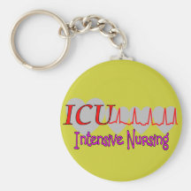 ICU INTENSIVE Krankenpflege-einzigartige Geschenke Schlüsselbänder