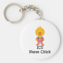 ICU Krankenschwester-Küken Keychain Schlüsselbänder