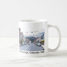 Idaho entspringt Colorado-Kaffeetasse