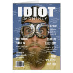 Idiot-personalisiertes Titelseite Karten