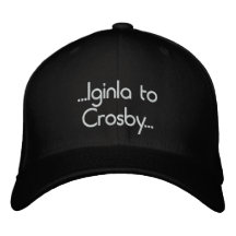 Iginla zu Crosby Bestickte Kappen