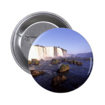 Iguacu Wasser-Fälle Brasilien Buttons