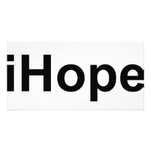 iHope Photo Grußkarte