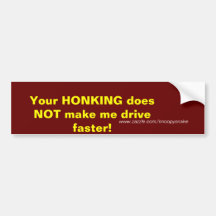 Ihr HONKING Autosticker