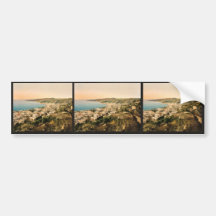 IL Posillipo, Neapel, Italien Vintages Photochrom Auto Sticker