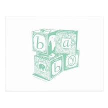 Illustration Freitag: Baby Postkarte