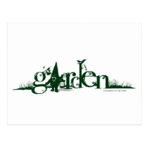 Illustration Freitag: Garten Postkarten