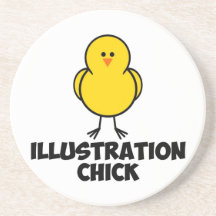 Illustrations-Küken Untersatz