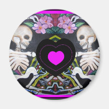 ILOVEyou2Death Kühlschrankmagnete