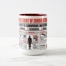 Im Falle der Zombie-Angriff KAFFEETASSE