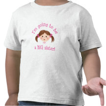 Im gehend, eine große Schwester zu sein - Mädchen  Shirts