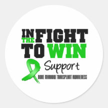 Im Kampf, zum - der Knochenmark-Transplantation zu Sticker