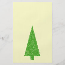 Immergrüner Tannen-Baum. Grünes Gelb. Weihnachten Flyerdesign