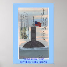 IN AUFTRAG GEBEN VON VON USS COLUMBUS POSTERDRUCKE