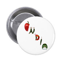 Indien-Chili-Paprikaschoten Anstecknadelbutton
