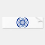 Indien-Qualitäts-Flagge Auto Aufkleber
