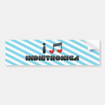 Indietronica Autoaufkleber