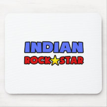 Indischer Rockstar Mousepad