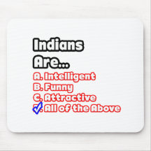 Indischer Stolz-Quiz Mousepad