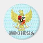 Indonesien-Wappen Kühlschrankmagnet