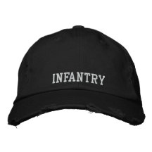 Infanterie gestickter Hut Besticktes Baseballcap
