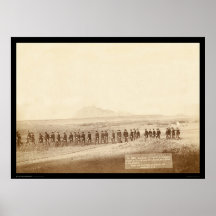 Infanterie Sd 1890 der Firmac 3. US Plakate