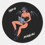 InfoManiac Sticker