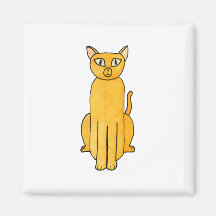 Ingwer rote Shorthair Katze Magnete