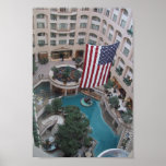 Innenansicht des großartigen Hyatt in Washington-D Posterdruck
