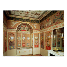 Innenraum von Napoleons Badezimmer, im Jahre 1807  Postkarten