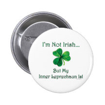 Inneren Kobold-St Patrick Tagesknopf Anstecknadelbutton