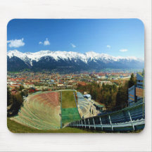 Innsbruck-Ski-Sprung Mousepads