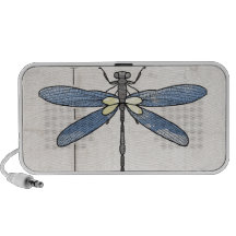 Insekten-Reihen-Libelle durch VOL25 Laptop Lautsprecher