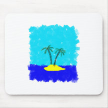 Insel island mousepad