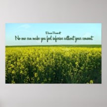 Inspirierend Zitat durch Eleanor Roosevelt Posterdrucke