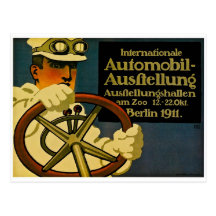 Internationale Automobil-Ausftellung 1911 Postkarten