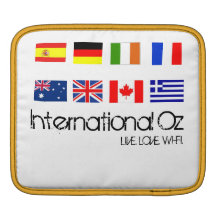 Internationale Unze - iPad Hülse - LIVE.LOVE.WI-FI Sleeve Für iPads