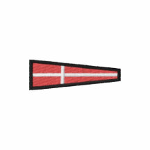 Internationaler Wimpel #4 Besticktes Polo Shirt