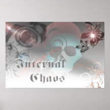 internes Chaos Plakatdruck