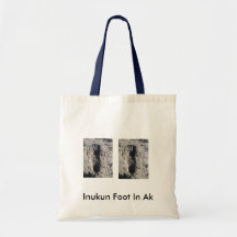 inukun Füße im ak Tasche