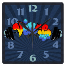 InVINCEable quadratische Uhr