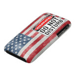 iPhone 3 Flagge-Warnung stören nicht Kasten iPhone 3 Cover