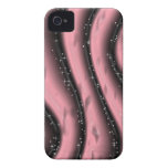 iPhone 4/4s rosa Fall mit Sternen umkleiden HEISSE iPhone 4 Case-Mate Hülle